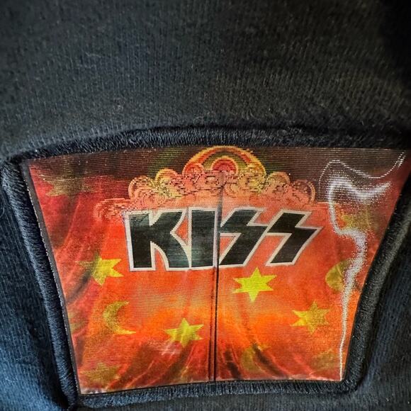 Vintage 1999 Kiss Festival T Shirt Adult XL Black Cotton Short Sleeve Made USA - Picture 6 of 9